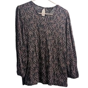 🆕 Lucky Brand Floral Long Sleeve S